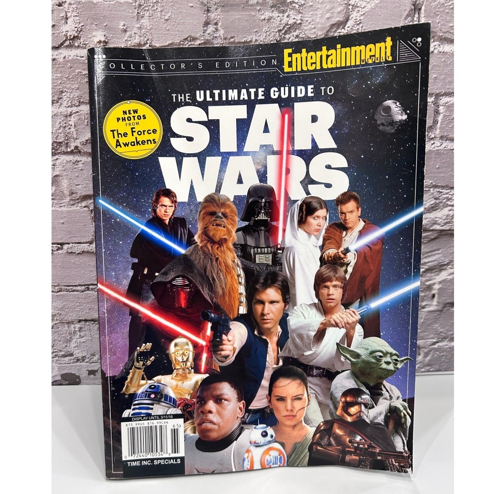 Entertainment Weekly Star Wars Magazine Collector Edition 2015 Black Guide‎